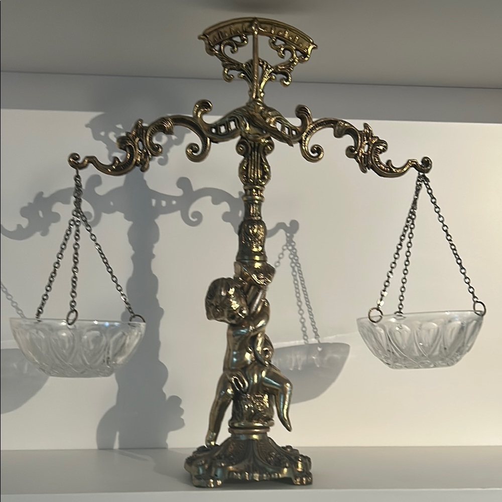 Antique Justice Scale
